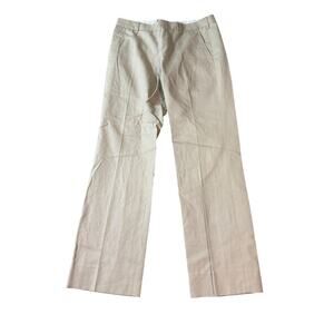 Bonobos‎ Size 33 Linen Cotton Men Pants Tan Khaki 31” Inseam Belt Formal Preppy